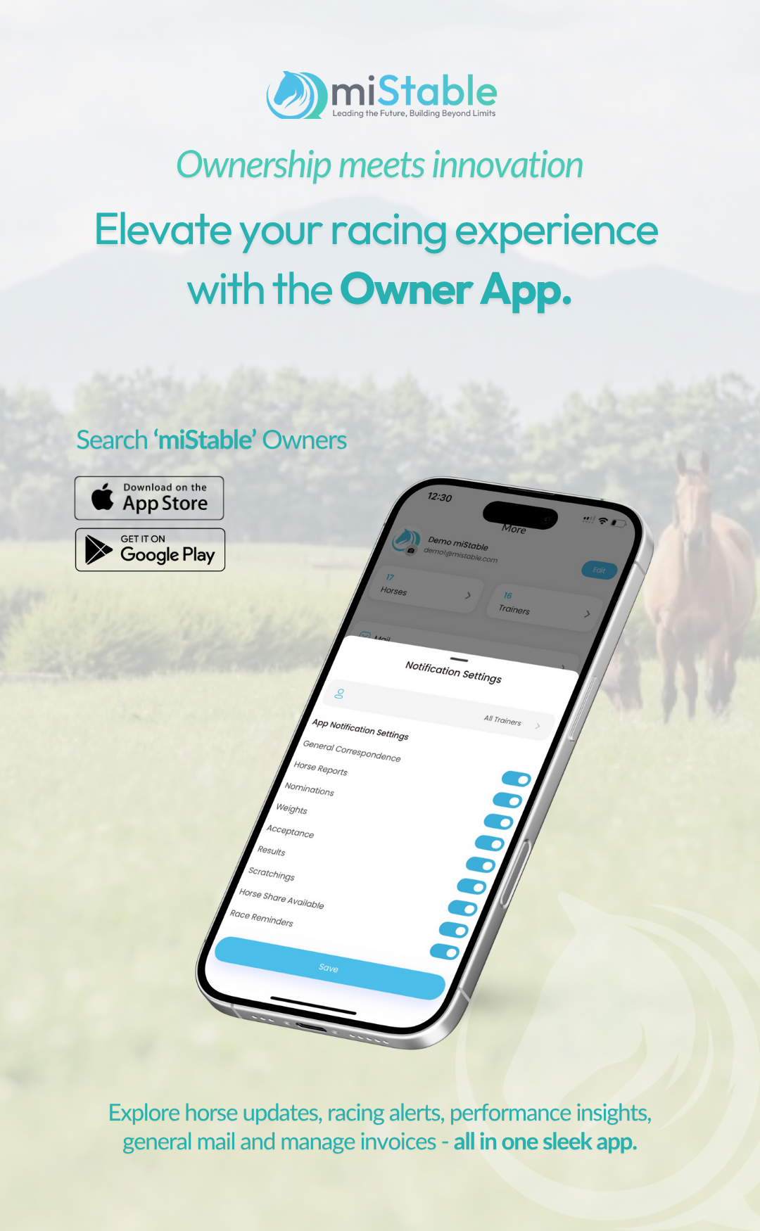 miStable Owners Portal